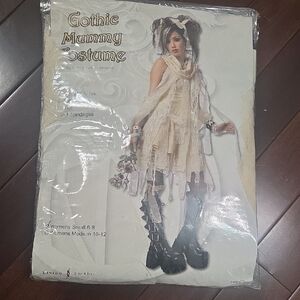 Women's Gothic Mummy Costume - Cream